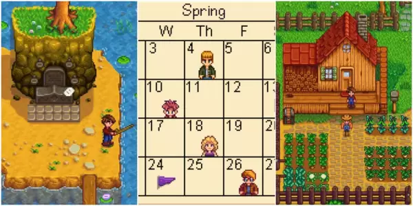 In Stardew Valley, how long does the spring season last?