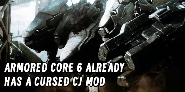 Armored Core 6 already has a cursed CJ mod