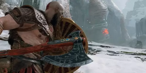 Kratos' Leviathan Axe has a mind of its own in this strange clip